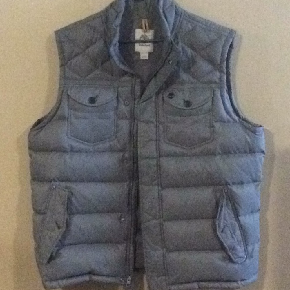Timberland gray vest!